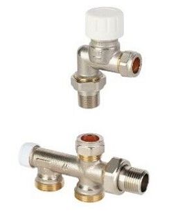 Узел бокового подключения MVI 1/2"x3/4" Евроконус 1/2"x3/4" PN 10